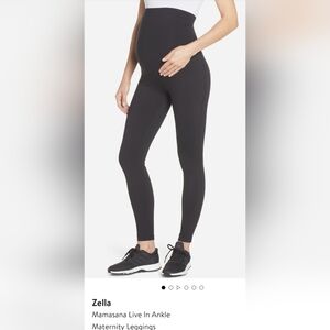 Zella Black Maternity Leggings